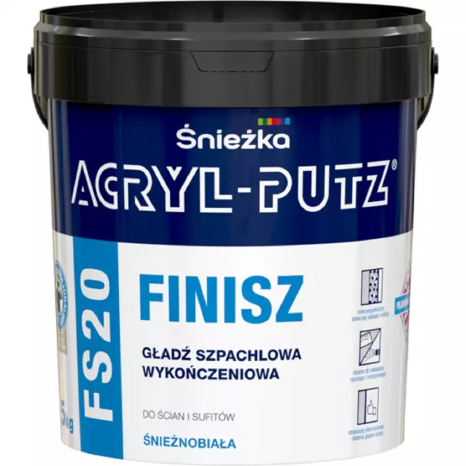 Śnieżka gładź szpachlowa Akryl-Putz Finish 1,5kg