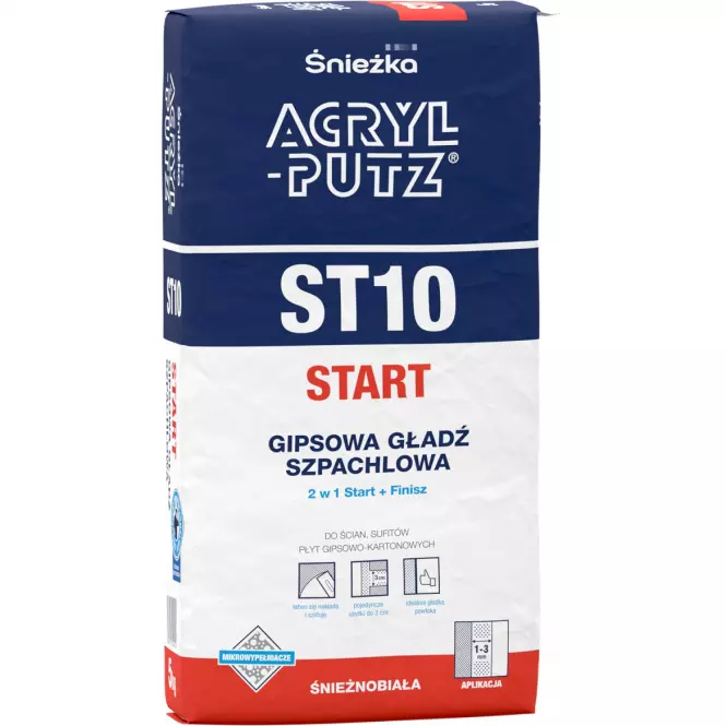 Śnieżka Akryl-Putz Start gładż szpachlowa 5kg
