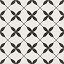 Gres Patchwork Clover Black Pattern 29,8/29,8