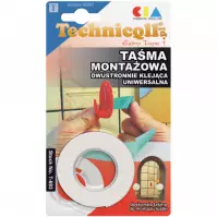 Technicqll Taśma Montaż Dwustronna 1,5x19mm T-693