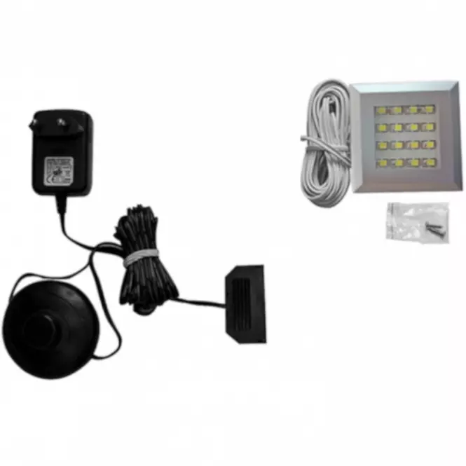 Oświetlenie LED 1-PKT białe zimne IZLED09-01-WK01