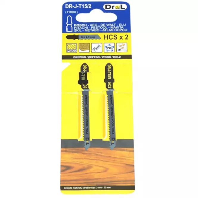 Brzeszczot HCS/SK5 2,0/76  DR-J-T15/2
