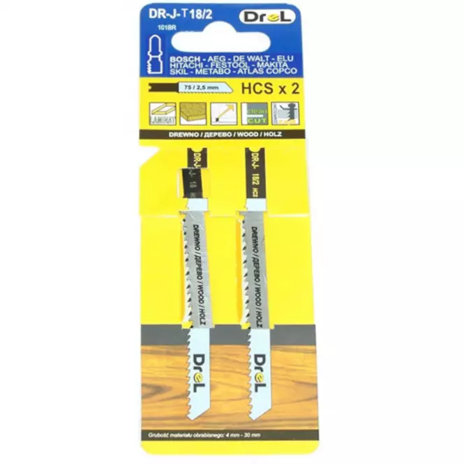 Brzeszczot HCS/SK5 2,5/100   DR-J-T18/2