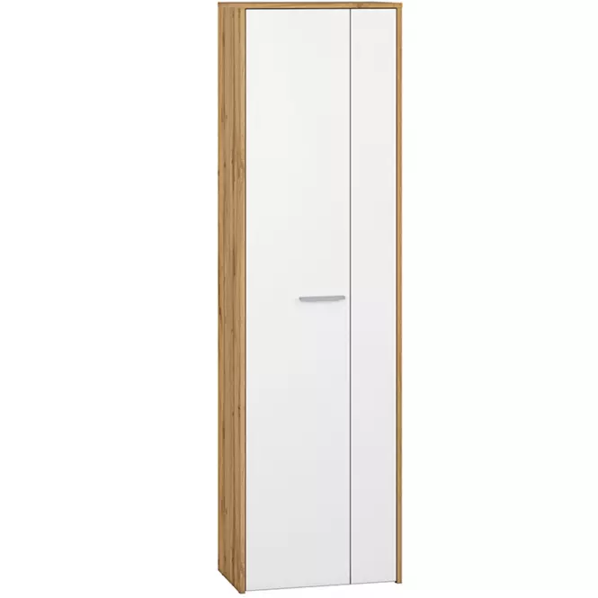 Szafa 190x54 Massi 01 dąb wotan/biały