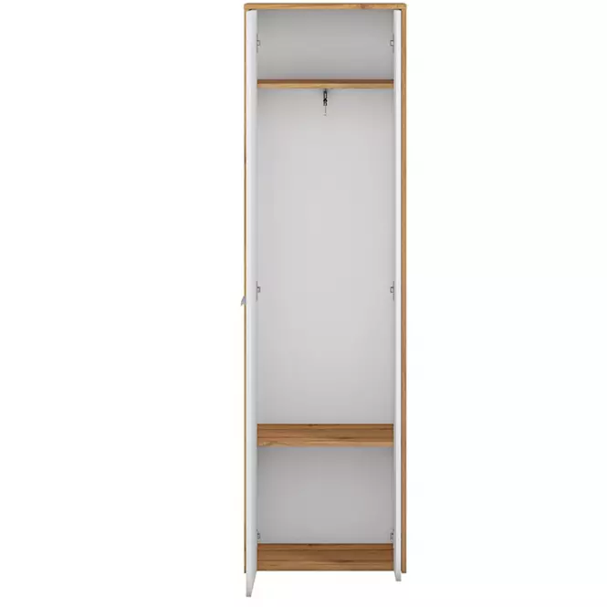 Szafa 190x54 Massi 01 dąb wotan/biały