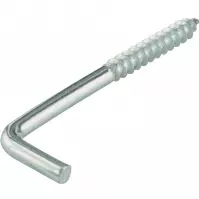 Haki proste wkręcane ocynk. 40x3,0mm