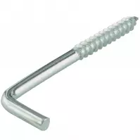 Haki proste wkręcane ocynk. 50x3,8mm