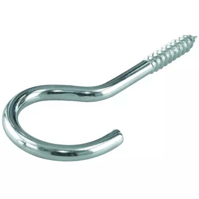 Haki śrubowe półokrągłe ocynk. 40x3,0mm