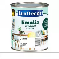 LuxDecor Emalia Akrylowa Biały Kryształ Połysk 0,4l