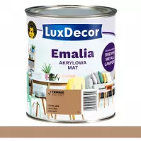 LuxDecor Emalia Akrylowa Caffe Latte Mat 0,4l