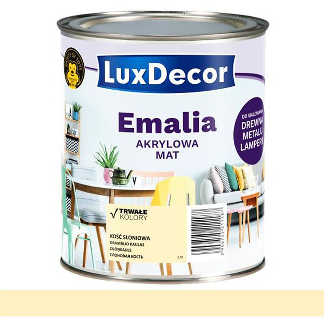 LuxDecor Emalia Akrylowa Kość Słoniowa Mat 0,4l