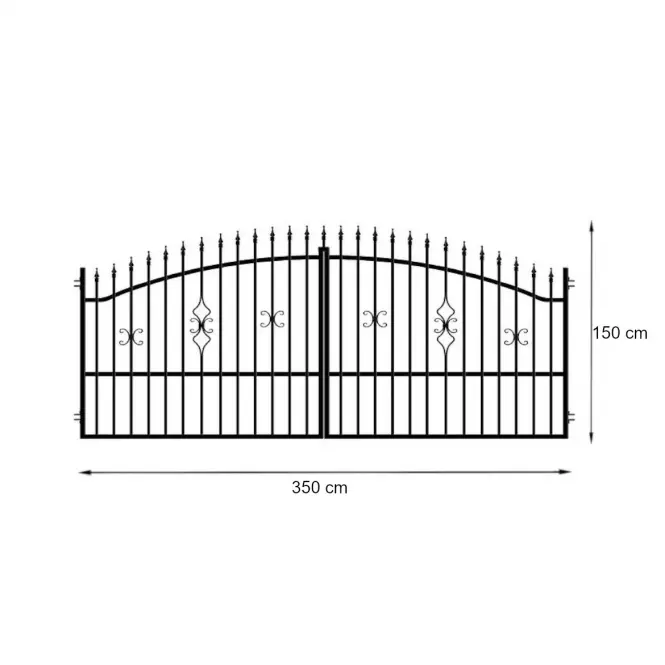 Brama Tola2   3,5m  1500x3500 W6377