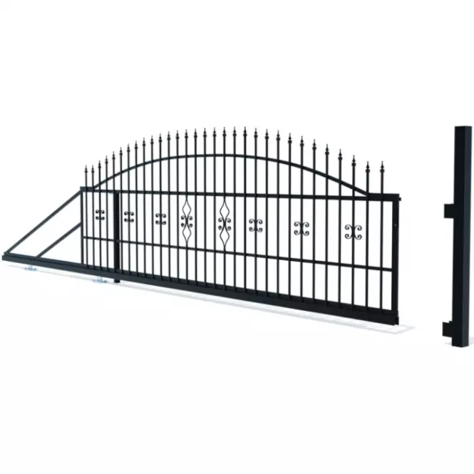 Brama przesuwna Tola 2 4m/1,44m lewa Zn+Ral9005