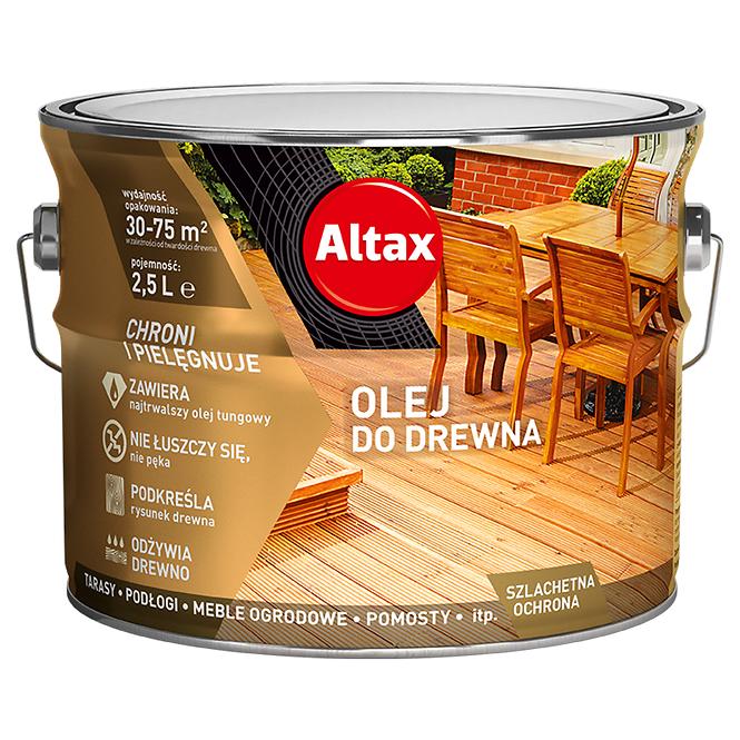 Altax olej do drewna 2,5l kasztan