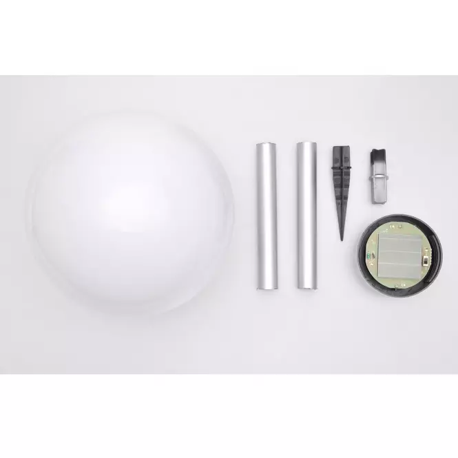 Lampa solarna 4 LED BY-131580 Kula biała 20