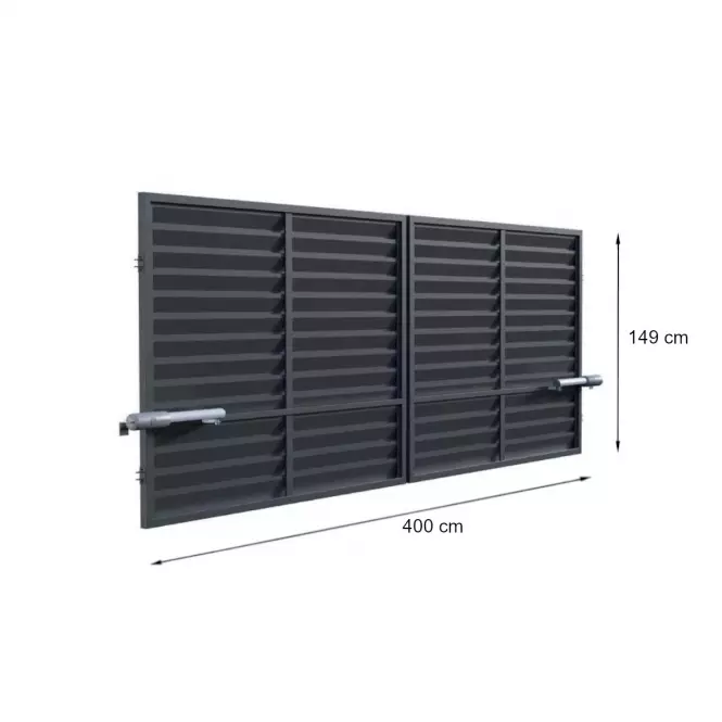 Brama Imperial 150x400 W5268 + Automat
