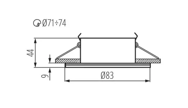 Oprawa qules ac o-c/m 26304