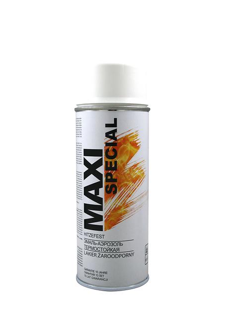 Farba w sprayu Maxi Color żaroodporny biały 400 ml