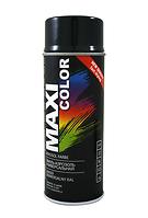 Farba w sprayu Motip Dupli Maxi Color Lakier do drewna i metalu RAL 9017 czarny 400 ml