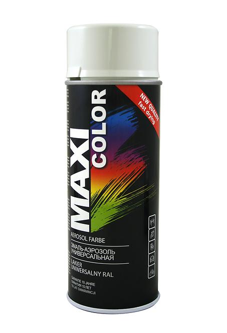 Farba w sprayu Motip Dupli Maxi Color Lakier do drewna i metalu RAL 9003 biały 400 ml