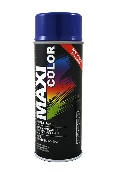 Farba w sprayu Motip Dupli Maxi Color Lakier do drewna i metalu RAL 5002 niebieski 400 ml