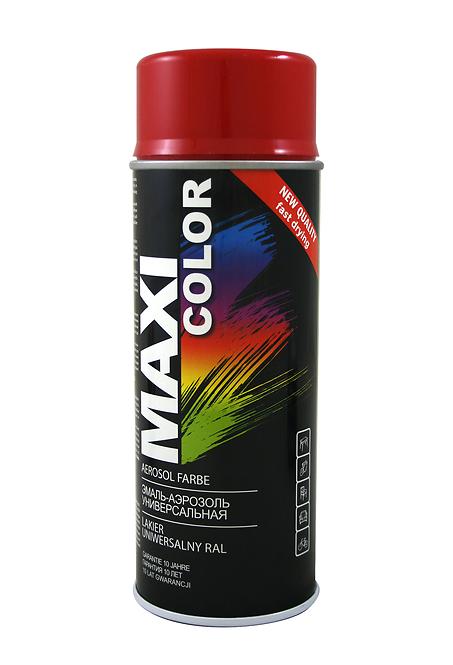 Farba w sprayu Motip Dupli Maxi Color Lakier do drewna i metalu ral 3002 czerwony 400 ml