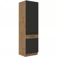 Szafka kuchenna Vigo grafit mat 60LO-210 2F