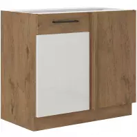 Szafka kuchenna Vigo biały HG 90ND 1F BB