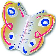 Termometr  zaokienny  motyl