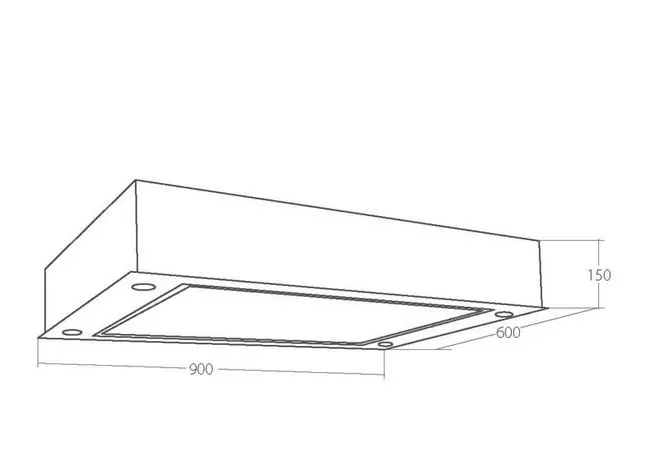 Okap WK-9 Manado 120 inox