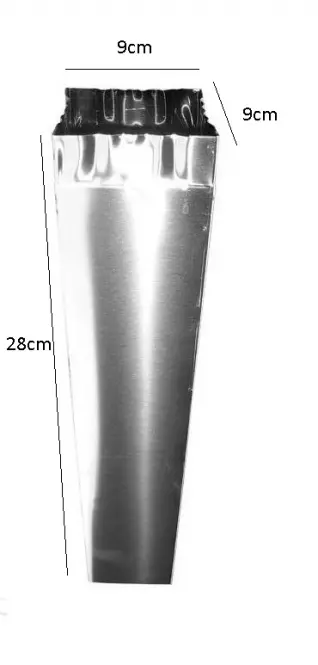 Rura 28CM inox
