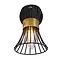Lampa Drut  54814-1 czarno-złoty LS1,4