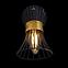 Lampa Drut  54814-1 czarno-złoty LS1,7