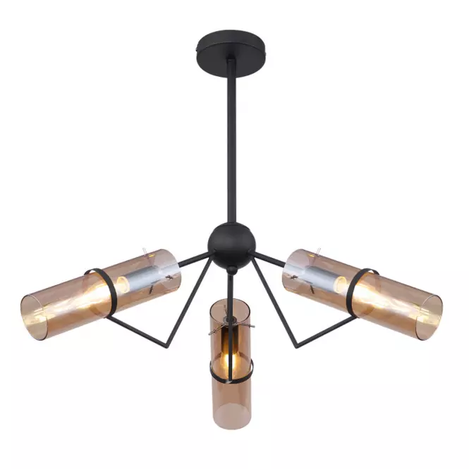 Lampa 15353-3D black LW3