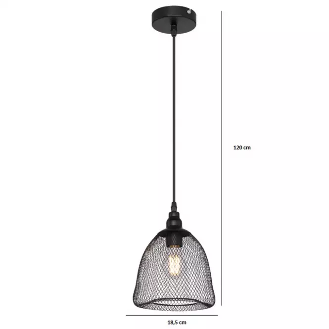 Lampa 15047H1 black LW1
