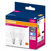 Żarówka LED OSRAM E14 P45 7W 4000K 2szt