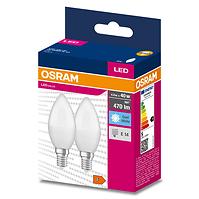Żarówka LED Osram E14 B35 4,9W 4000k 2szt