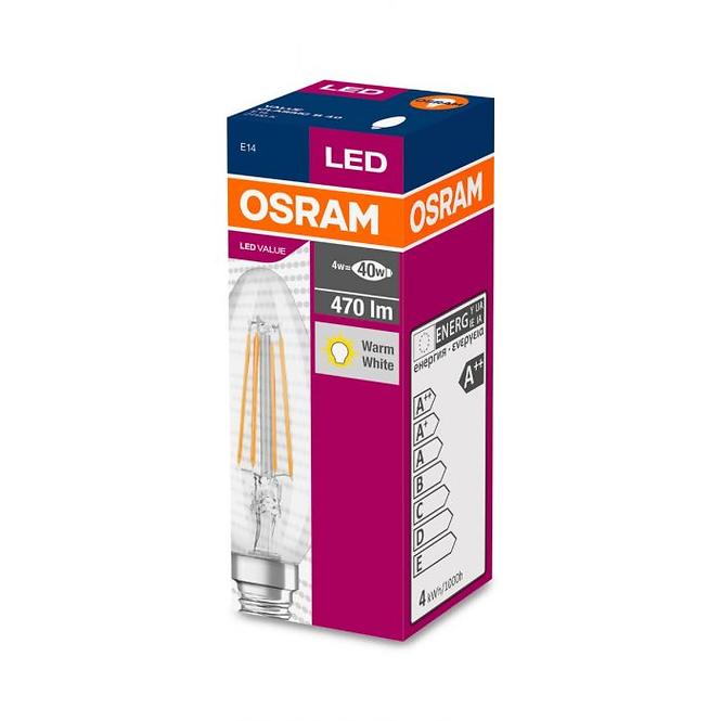 Żarówka OSRAM LED Fila Value świeczka E14 4W 40W 470LM 827