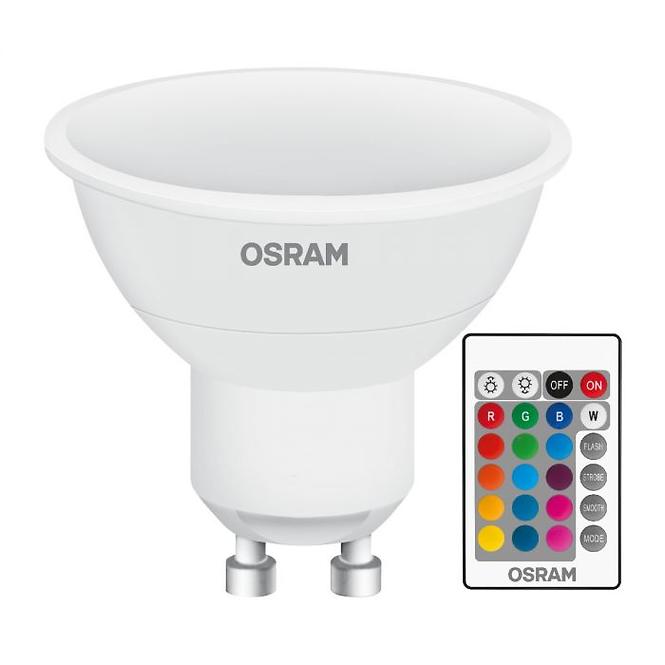 OSRAM LED STAR GU10 RGBW 4,5W 25W + PIL