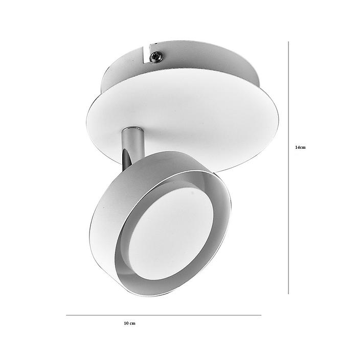 Lampa Alexa HP-710AG-01M-8989BM biała K1