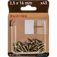Koelner Wkręt Hartowany z Łbem Stożkowym 3,5 x 16mm
