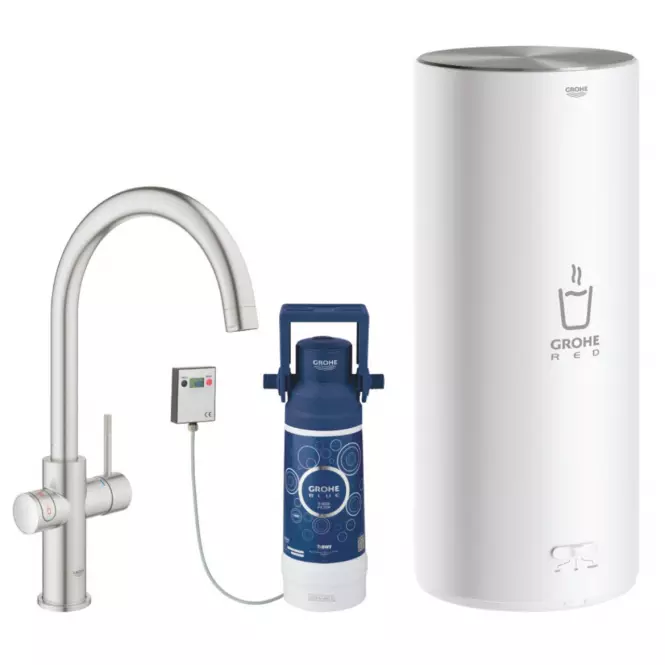 Bateria i bojler stojący GROHE RED DUO 30079DC1