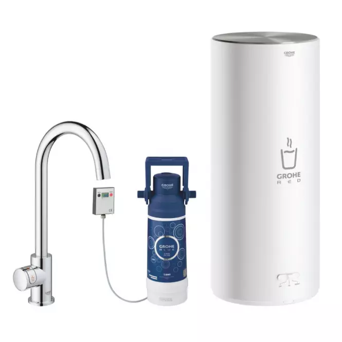 Bateria i bojler stojący  GROHE RED MONO 30080001