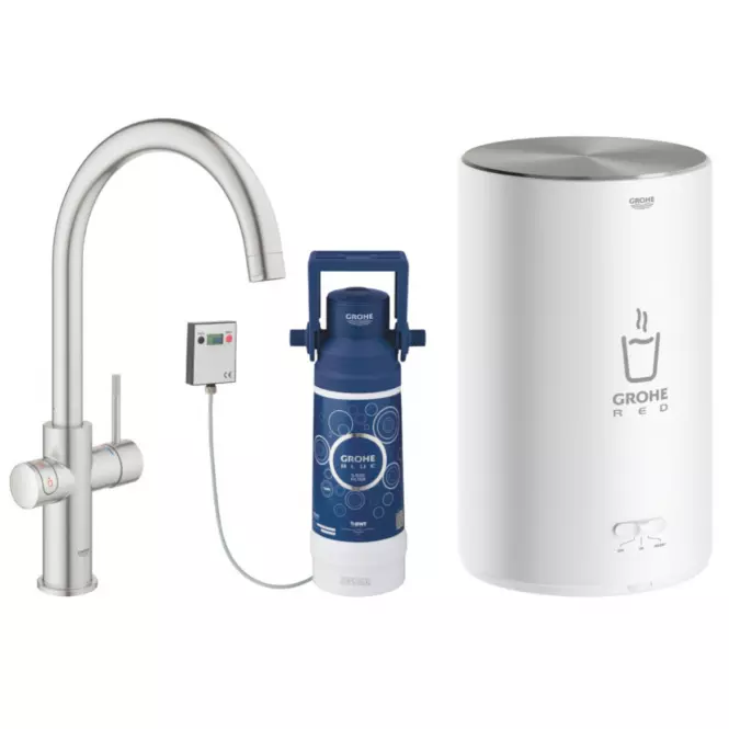 Bateria i bojler stojący  GROHE RED DUO 30083DC1