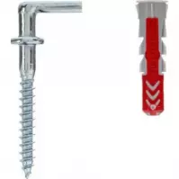 Fischer Kołek uniwersalny Duopower z hakiem prostym 6x30 wh k n