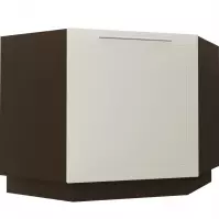 Szafka kuchenna D12r/90 Quantum vanilla mat/lava