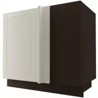 Szafka kuchenna D13u Quantum vanilla mat/lava