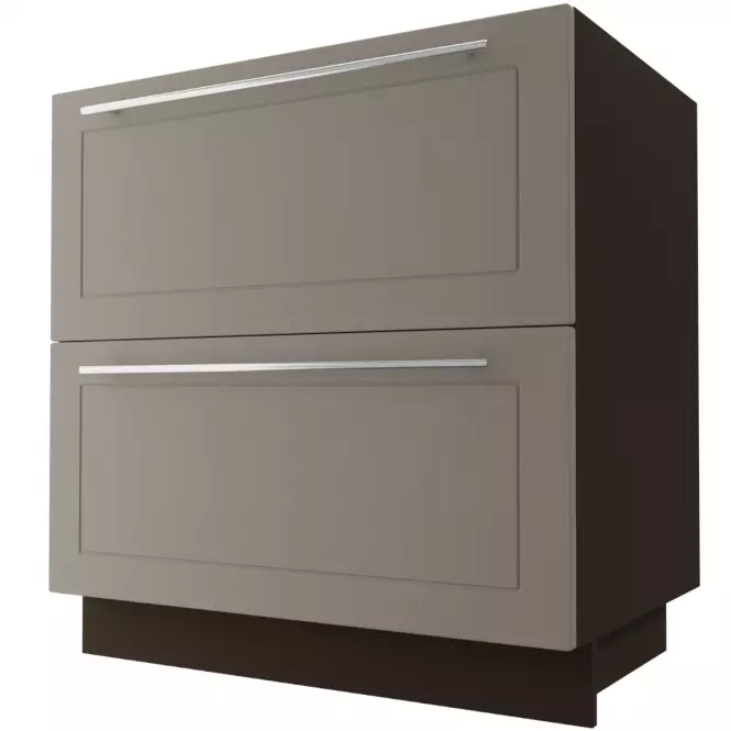 Szafka kuchenna D2E/80 Quantum beige mat/lava