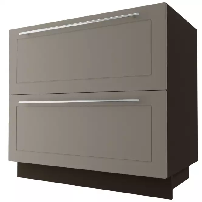 Szafka kuchenna D2M/90 Quantum beige mat/lava
