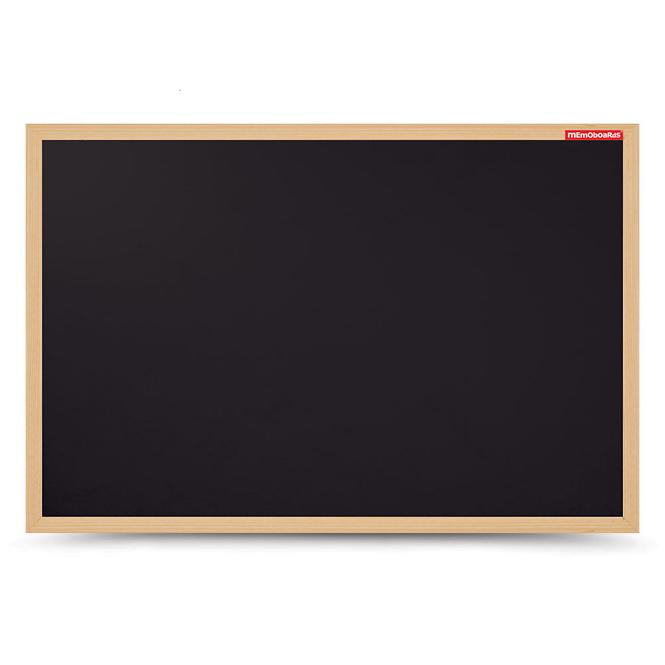 Tablica kredowa czarna w ramie drewnianej 60X40 cm